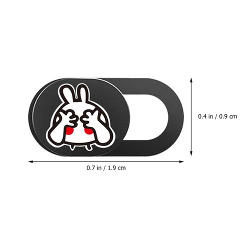 4 Pcs Privacy Cover Cam Laptop Camera Slider Thin Cartoon Webcam - 第 3/12 張圖片