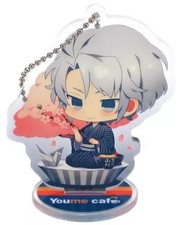 IDOLiSH7 Gaku Yaotome Llavero Acrílico Mascota Youme Café en Dulces Limitado