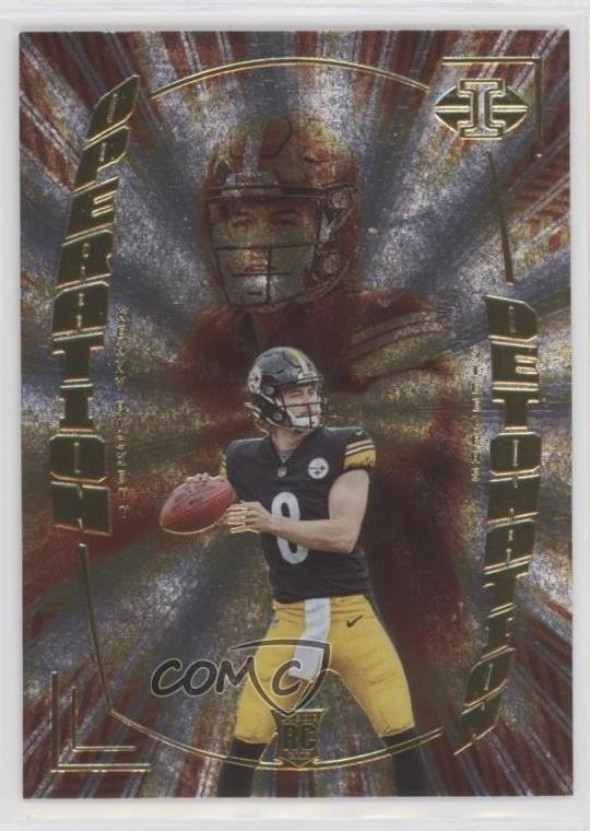 2022 Panini Illusions Operation Detonation Kenny Pickett #OD-21 o8g