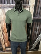 Lululemon Short Sleeve Off Green Evolution Polo Shirt Size Medium NWT 88
