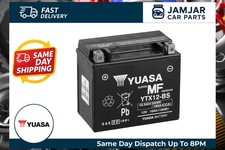 YUASA YTX12-BS WC Motorcycle Battery AGM Silver Performance 5 Year Warranty