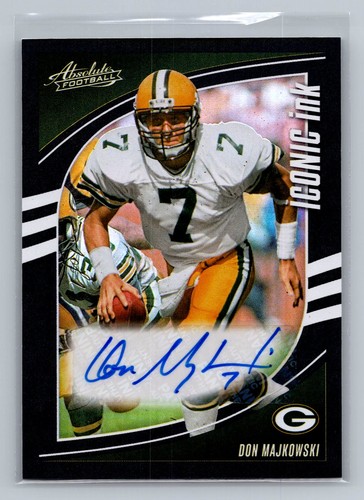 2025 Panini Absolute Don Majkowski Black (RAW)