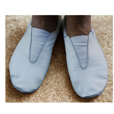 Leather Gymnastic shoes training dance pumps,