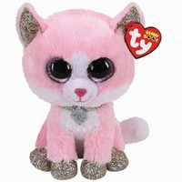 Ty Beanie Boos Fiona Pinke Katze 24 Cm