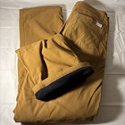ORVIS -Fleece Lined Pants -Zip Pocket Stretch Water Repellent - Tan  Men's 30x34 — photo 1
