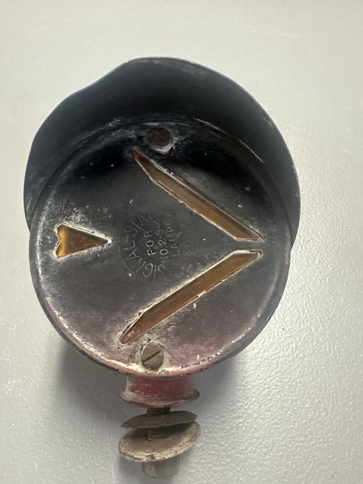 2 VinTagE SIGNAL STAT Arrow TURN SIGNALS AUTO Custom Rat RoD Brooklyn USA Rare - Image 2 of 4