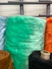 Mint Short Pile Faux Fur Fabric 1/2" Shaggy Fake Fur   Soft Plush Costume