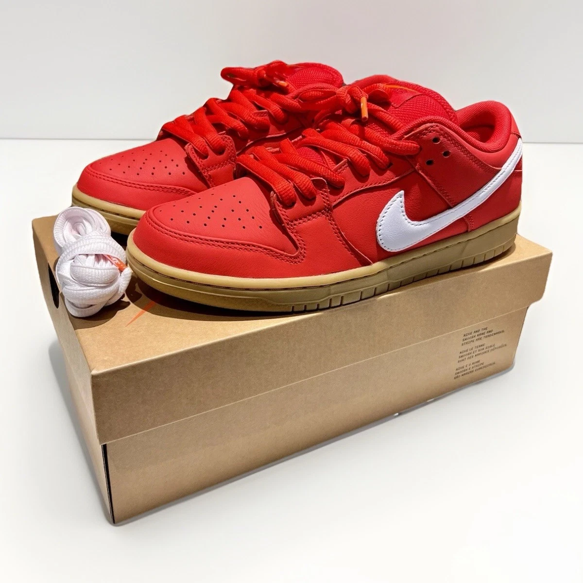 Las mejores ofertas en Nike Dunk SB Low University Red Gum | eBay