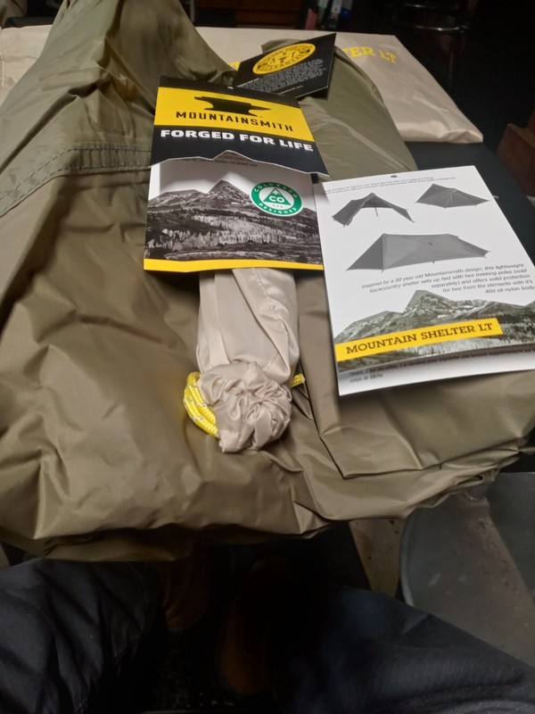 Mountainsmith Mountain Shelter LT Tarp - Pinon Green