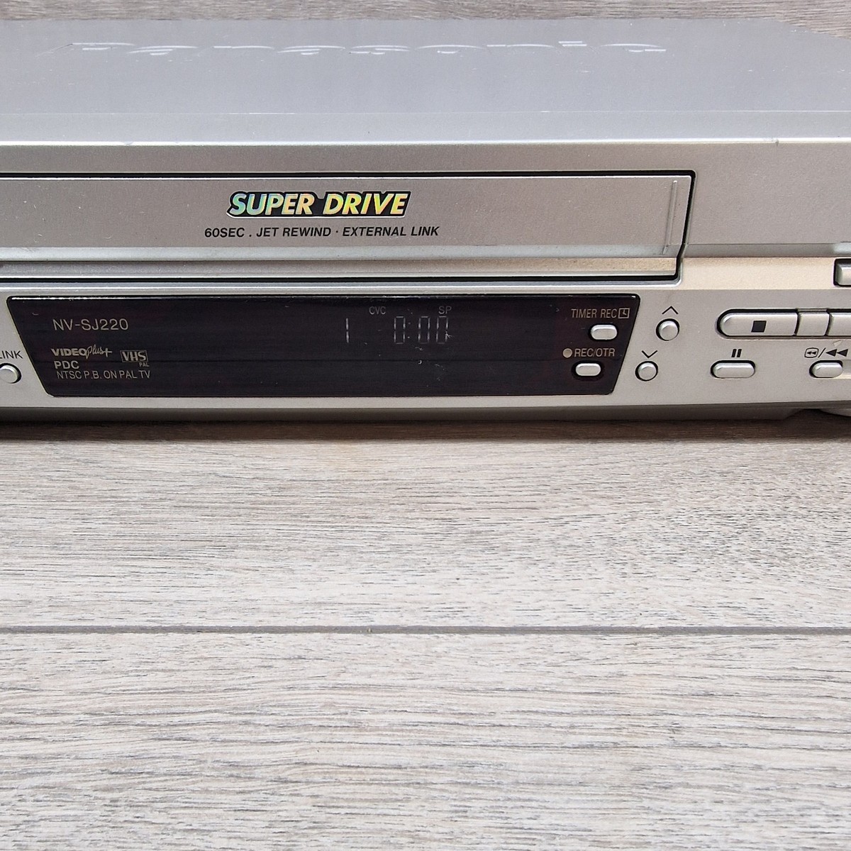 H3955 Panasonic NV-SB606 VHS ビデオ デッキ