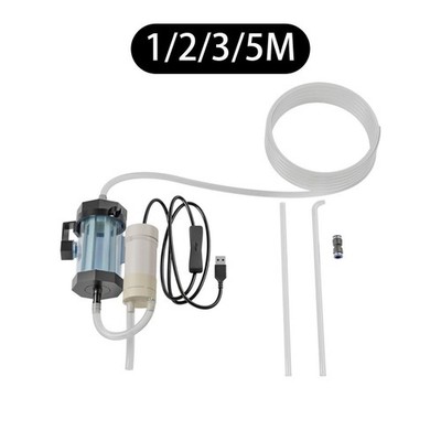 Aquarium Vacuum Cleaner Kit for Fish & Turtle Tank Easy Water Changing [