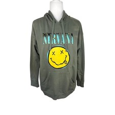 Nirvana Smiley Face Hoodie Sweatshirt