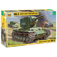 Soviet Heavy Tank KV-2 Kit 1:35 Zvezda Kit Mezzi Militari -D- Neues Modell