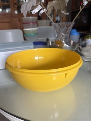Tupperware Große Peng Rührschüssel , Ohne Deckel ,6L in Gelb Ø32x14cm.H