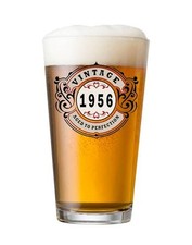 70th Birthday Gift for Him Vintage 1956 Birthday Gift for Men, style 16oz bee...