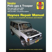 Isuzu Pick-Ups Trooper 2WD 4WD 1981-1993 Reparaturhandbuch Haynes