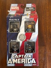 MiniMates Captain America Through the Ages TRU Exclusive