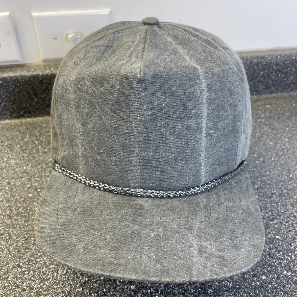 Snapback Gray Vintage Hats for Men for sale | eBay