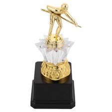 Pool Table Trophy Gold Billiards Snooker Award Player Statue Championship