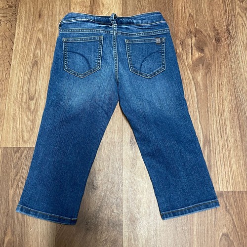 Joes Jeans Girls Renah Ever Blue Straight Leg Cropped Denim Size 8 Medium Wash - Picture 2 of 8