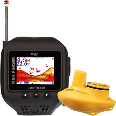 Watch Fischfinder, Kajak, Boote, Tiefe, Konturen, 70 Meter Reichweite