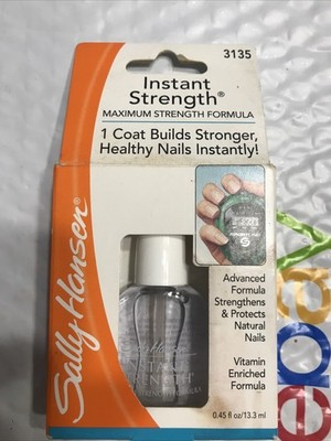 SALLY HANSEN Instant Strength Maximum Strength Formula 3135 CLEAR unsealed NIB
