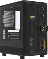 Rams2.0 Mid Tower PC Case Micro-Atx/Itx MATX Tempered Glass Side Panel, ARGB Con