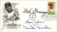RED GRANGE - FIRST DAY COVER SIGNED CO-SIGNED BY: BYRON NELSON, DUKE SNIDER