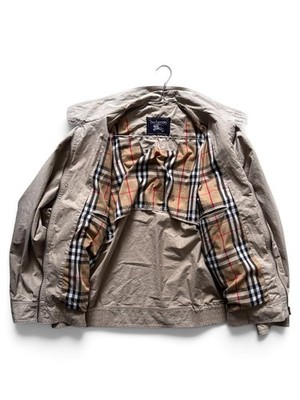 Original Vintage Burberrys Harrington Jacke / Blouson mit Nova Check