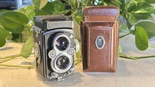 Rollei Rolleiflex with f3.5 Tessar Lens & Case-Tested