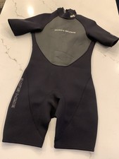 Body Glove Wet Suit Women s Size Large Pro 2 Short Sleeve Shorts Full Zip