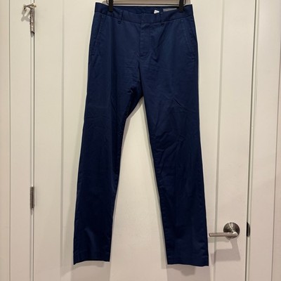 Bonobos Weekday Warrior Monday Navy Blue Dress Pants Chinos Mens 30x32