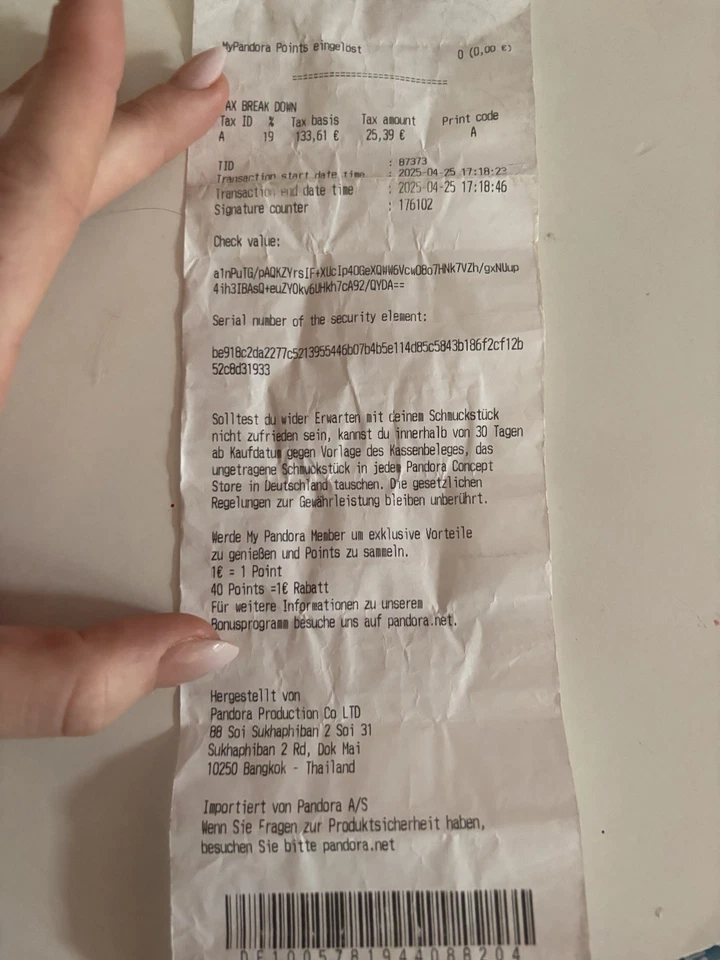 Pandora Armband Roségold 18 Cm - Bild 3 von 3