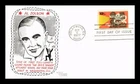 DR JIM STAMPS US COVER TALKING PICTURES 50TH ANNIVERSARY FDC GRAEBNER AFDCS