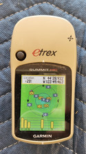 Garmin eTrex Summit HC Handheld GPS Unit Tested and Works