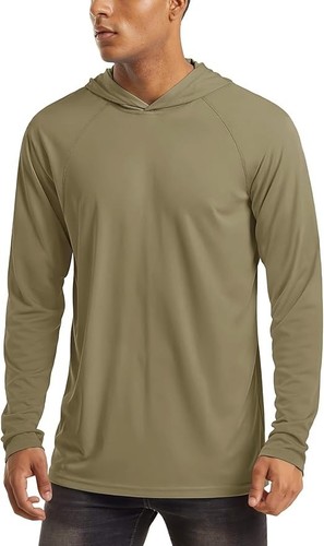 Sun Protection Shirts for Men No Mask UPF 50+ Fishing Blouses Long Sleeve UV - Picture 15 of 23