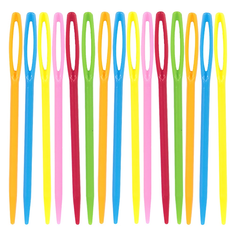 40Pcs Safe Sewing Needles Large Eye Needles for Crochet Handmade Crafts US