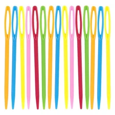 40Pcs Safe Sewing Needles Large Eye Needles for Crochet Handmade Crafts US