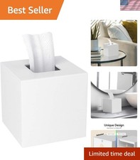 Acrylic Tissue Box Cover Decorative Square Tissue Holder Napkin Dispensert fo...
