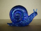 FENTON SNAIL COBALT BLUE CARNIVAL SPECIAL ORDER FOR ROSSO 2006 - NUMBER 88/222
