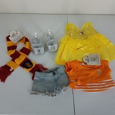 Build A Bear Clothing Lot Harry Potter Scarf Disney Belle Dress Great Wolf Lodge