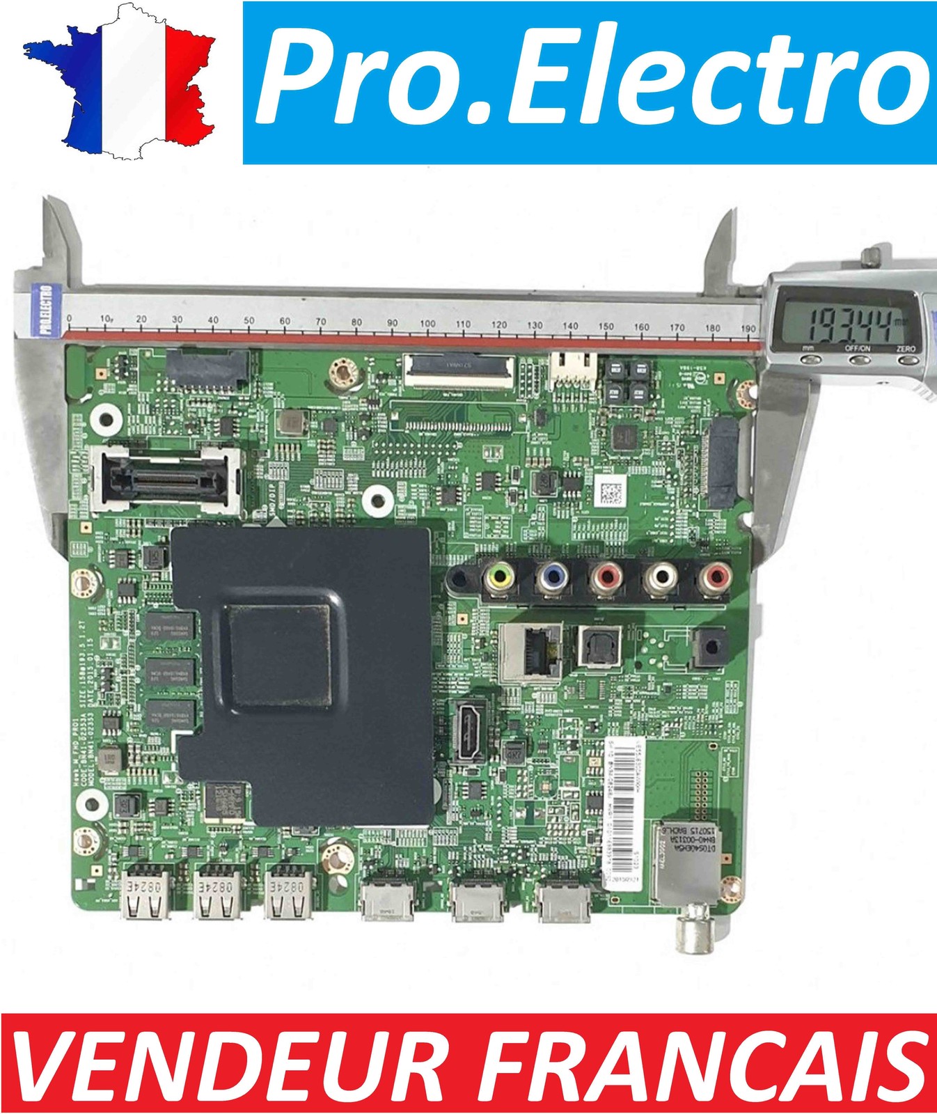 Réparer Écran Noir TV Samsung UE55J6300A avec la Carte BN94-08248J