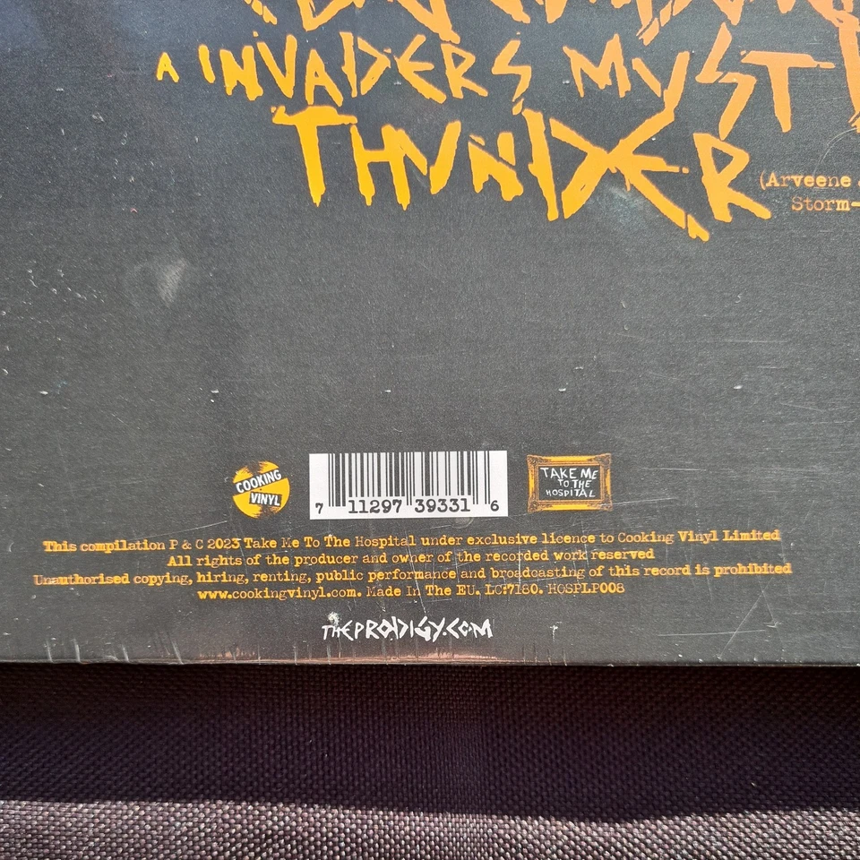 The Prodigy Invaders must Die remixes RSD 2023 LTD Edition orange coloured vinyl - Image 4 of 4