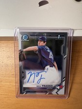 Nick Frasso 1st Bowman Chrome Auto #CPA-NF