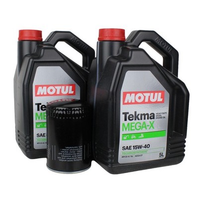 Ölfilter + Motul 15W40 8L für Deutz D 4006 4206 4506 5006 5206 5506 6206 7006