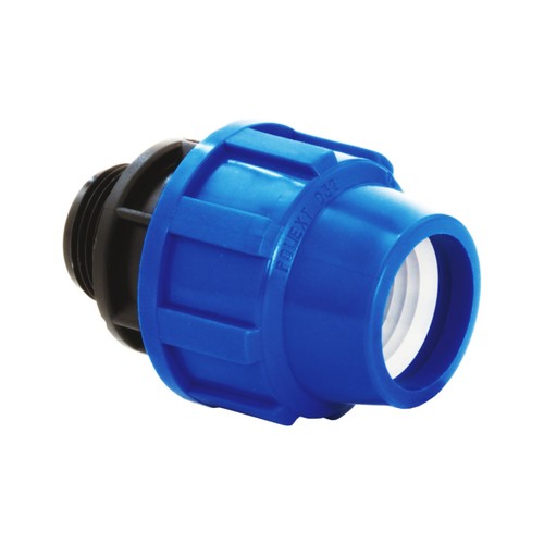 PP-Fitting Verschraubung PE-Rohr Trinkwasser DVGW Klemmverbinder 20 25 32 40 50 - Bild 2 von 21