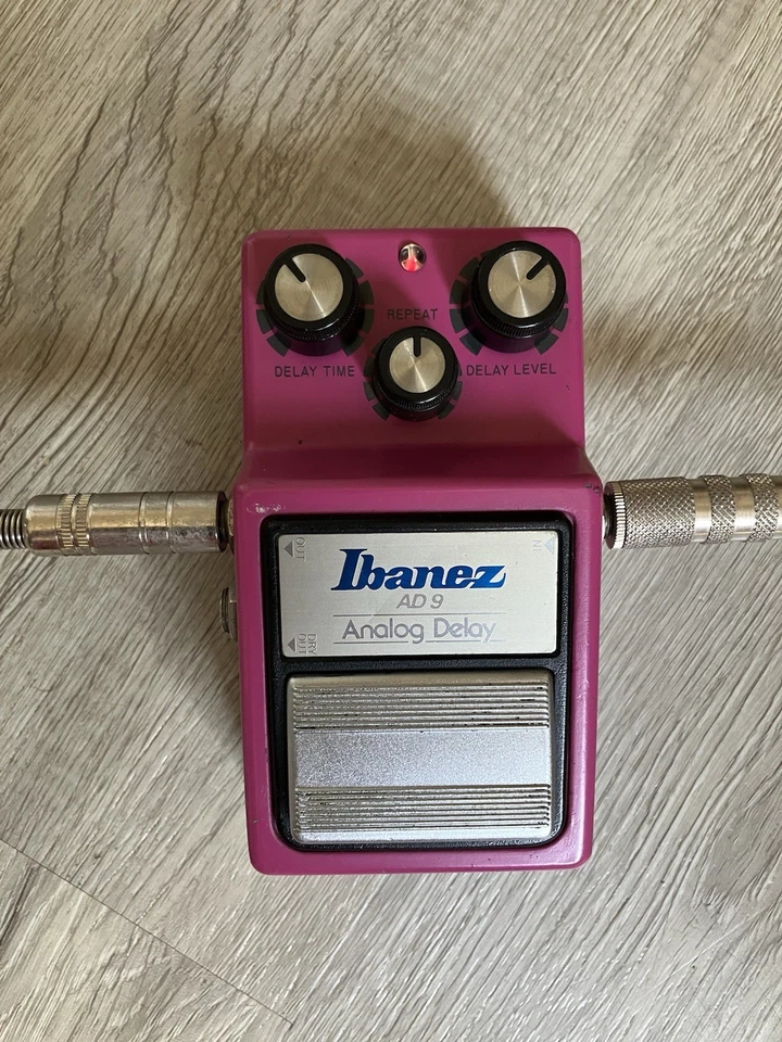 Ibanez AD-9 Analog Delay Electric Guitar Effect Pedal Vintage 1983 Japan - Photo 3/4