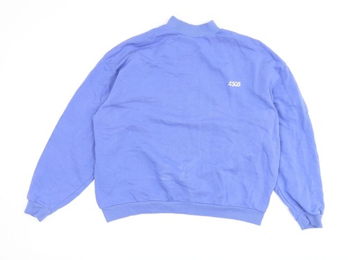 ASOS Women's Blue Pullover Sweatshirt Size 10 - Picture 1 of 12