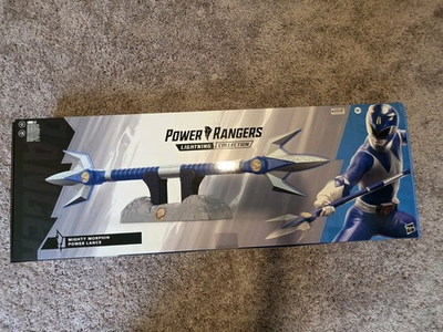 #ad #ad Power Rangers Lightning Collection Mighty Morphin Blue Ranger Power Lance $85.00