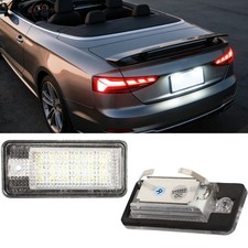 LED Kennzeichenbeleuchtung Licht E-Zulassung für Audi A5 Cabriolet 8F7 09 -17